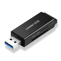  Atmiņas karte reader Ugreen CM104 USB-A 3.0 to TF/SD (40752) black 